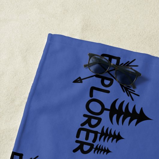 Explorer-Design - Strandtuch (Beispiel)