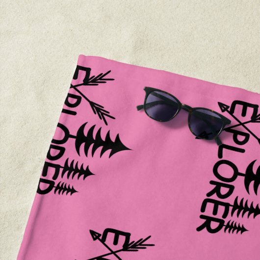 Explorer-Design - Strandtuch (Beispiel)