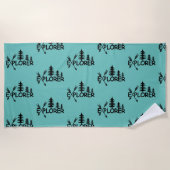 Explorer-Design - Strandtuch (Vorderseite)