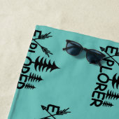 Explorer-Design - Strandtuch (Beispiel)