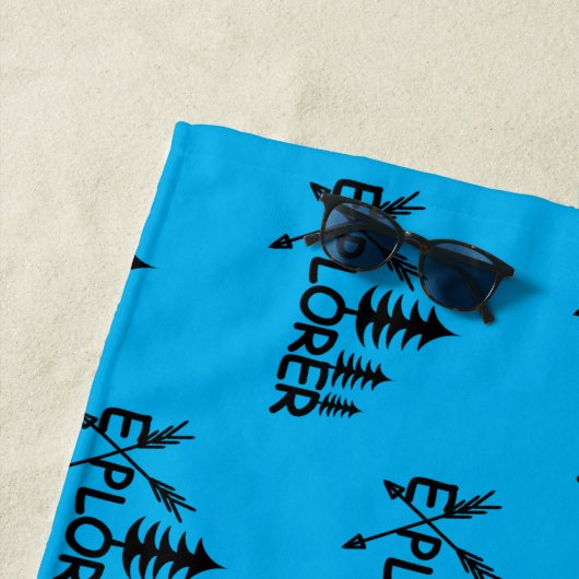 Explorer-Design - Strandtuch (Beispiel)