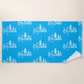 Explorer-Design - Strandtuch (Vorderseite)