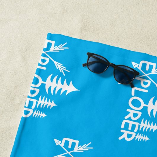 Explorer-Design - Strandtuch (Beispiel)