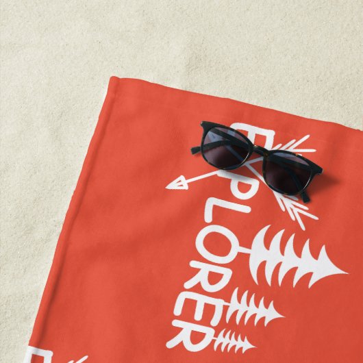 Explorer-Design - Strandtuch (Beispiel)