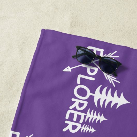 Explorer-Design - Strandtuch (Beispiel)