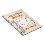 Explorer Expedition Spiral Notebook Notizblock (Rechte Seite)