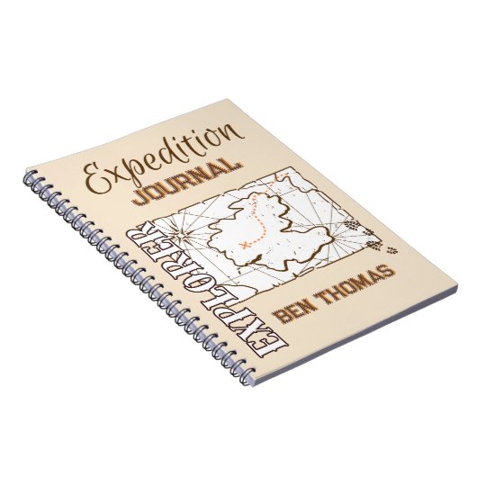 Explorer Expedition Spiral Notebook Notizblock (Rechte Seite)