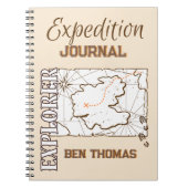 Explorer Expedition Spiral Notebook Notizblock (Vorderseite)