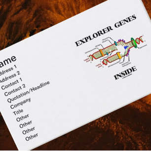 Explorer-Gene Inside (DNA-Replikation) Visitenkarte