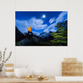 Explorer im Bereich "Cerro Torre" Poster (Küche)