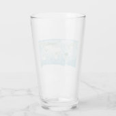 Explorer-Karte der Erdoberfläche Glas (Rückseite)