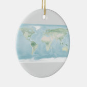 Explorer-Karte der Erdoberfläche Keramik Ornament (Rechts)