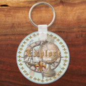 Explorer-Karte Schlüsselanhänger (Vorderseite)