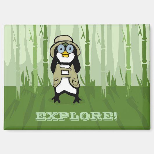 Explorer Pinguin Magnet (Vorderseite)