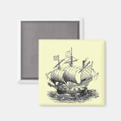 Explorer-Schiff Magnet (Vorderseite/Rückseite)