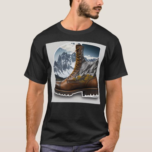 Explorer-Stiefel Aktiv T-Shirt (Vorderseite)