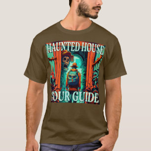 Explorer-Untersuchung des Spuk House Tour Guide T-Shirt