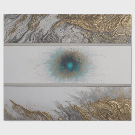 Exploring Abstracts Geschenkpapier (Flach)