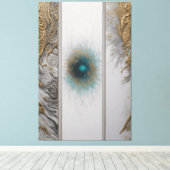 Exploring Abstracts Leinwanddruck (Insitu (Holzboden))