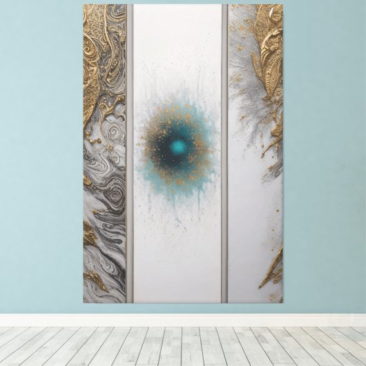 Exploring Abstracts Leinwanddruck (Insitu (Holzboden))