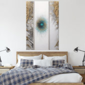 Exploring Abstracts Leinwanddruck (Insitu (Schlafzimmer))