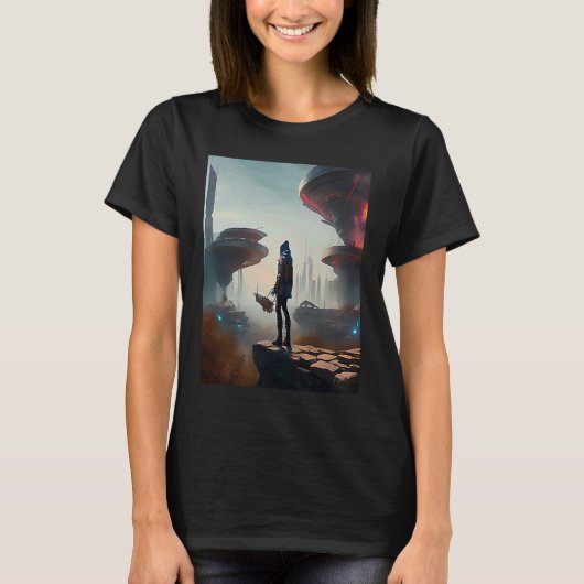 Exploring an Alien World T-Shirt (Vorderseite)