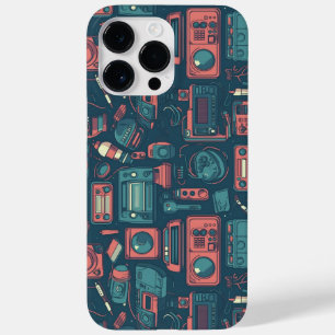 Explosion aus der Vergangenheit: Technik der 80er  Case-Mate iPhone 14 Pro Max Hülle