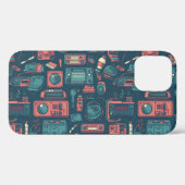 Explosion aus der Vergangenheit: Technik der 80er  Case-Mate iPhone Hülle (Rückseite (Horizontal))
