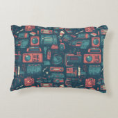 Explosion aus der Vergangenheit: Technik der 80er  Dekokissen (Rückseite)