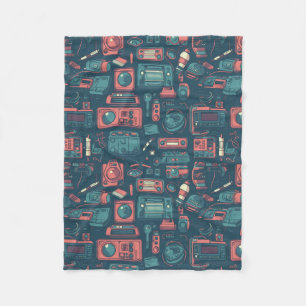 Explosion aus der Vergangenheit: Technik der 80er  Fleecedecke