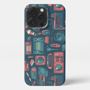 Explosion aus der Vergangenheit: Technik der 80er  iPhone 13 Pro Hülle