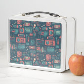 Explosion aus der Vergangenheit: Technik der 80er  Metall Brotdose (Beispiel)