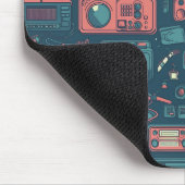Explosion aus der Vergangenheit: Technik der 80er Mousepad (Ecke)
