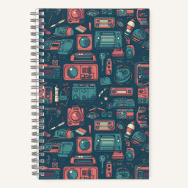 Explosion aus der Vergangenheit: Technik der 80er Notizblock