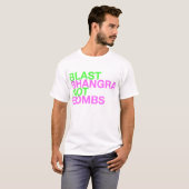 Explosion Bhangra nicht Bomben T-Shirt (Vorne ganz)