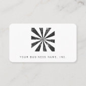 Explosion (Briefbeschwerer-Art-Hintergrund) Visitenkarte (Vorderseite)