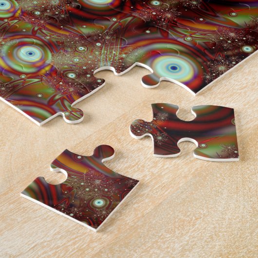 Explosion Coole Abstrakte Kunst des feinen Fraktal Puzzle (Seite)