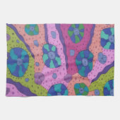 Explosion der Abstrakten Farbe Geschirrtuch (Horizontal)