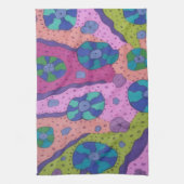 Explosion der Abstrakten Farbe Geschirrtuch (Vertikal)