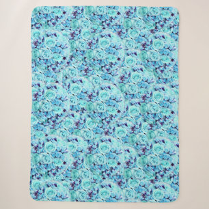 Explosion der Blue Rose Bouquet-Blume Sherpadecke