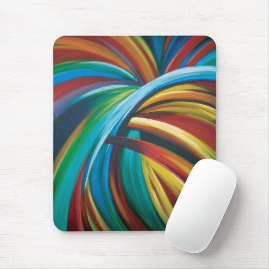 Explosion der Farbe Mousepad (Mit Mouse)