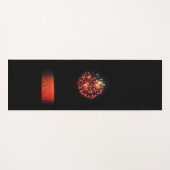Explosion der Farbe Yogamatte (Vorderseite (Horizontal))
