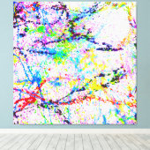 Explosion der Farben Leinwanddruck (Insitu (Holzboden))