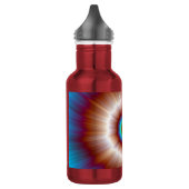 Explosion der Farbflasche Edelstahlflasche (Links)