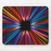 Explosion der farbigen Sternexplosion Mousepad (Vorne)