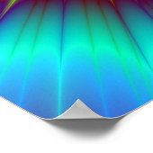 Explosion der gefärbte Krawatte Poster (Ecke)