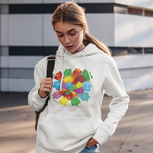Explosion Der Sterne Kapuzenpullover Hoodie