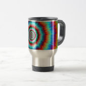 Explosion der Tasse in Blau und Orange (VorderseiteRechts)