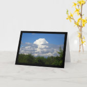 Explosion der Wolken Karte (Gelbe Blume)