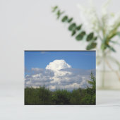 Explosion der Wolken Postkarte (Stehend Vorderseite)